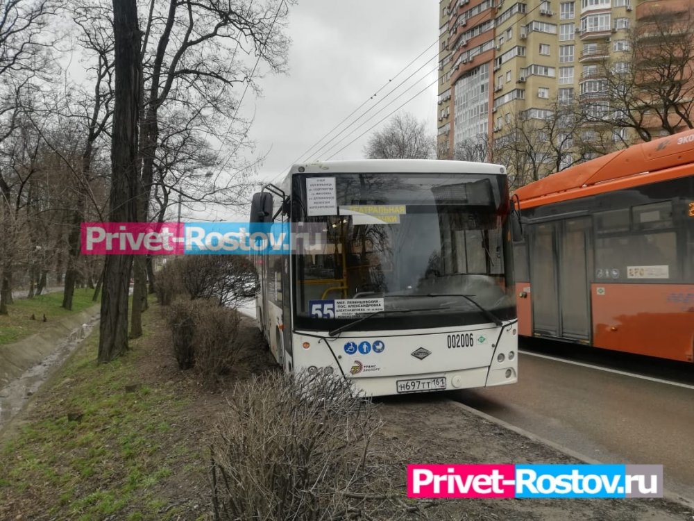 Драка автобусов за пассажиров в Ростове привела к печальным последствиям
