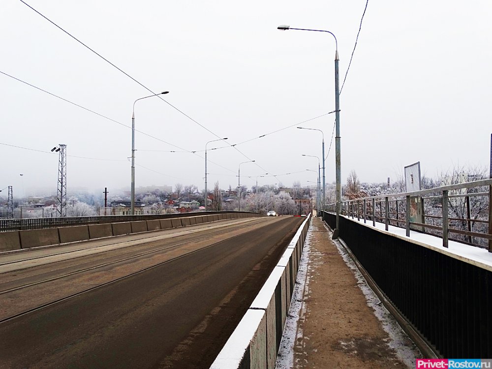 На май перенесли запуск автобусов через мост Малиновского в Ростове