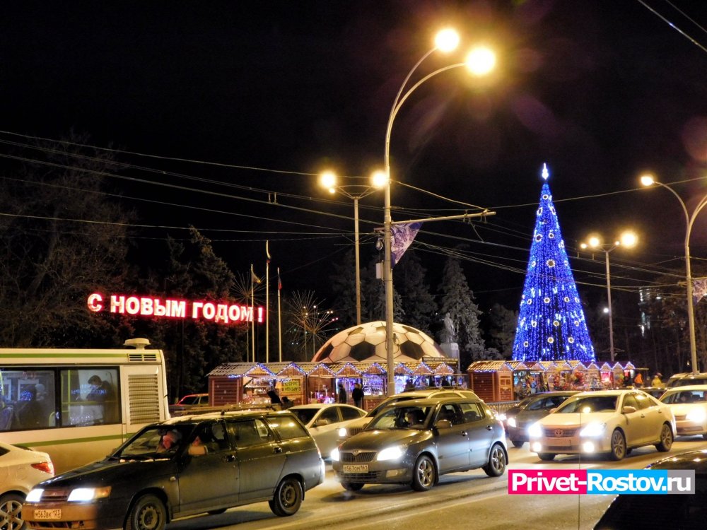 До трех часов ночи будет работать общественный транспорт в Ростове-на-Дону 1 и 7 января