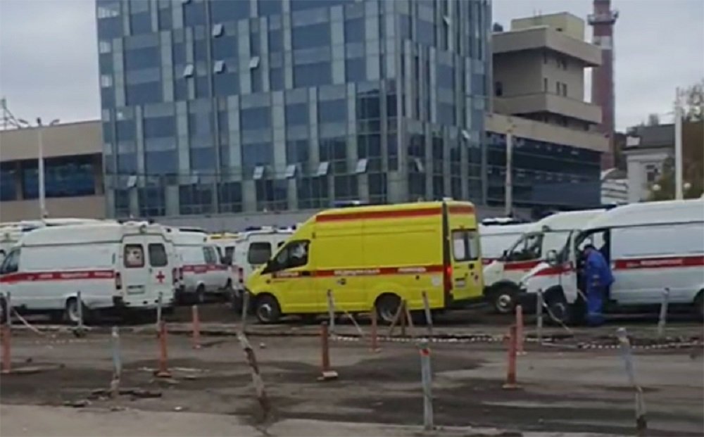 Скопление скорых и пожарных у главного вокзала в Ростове-на-Дону объяснили нуждами херсонцев