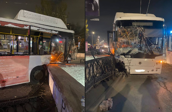 Алексей Логвиненко прокомментировал аварию с автобусом, врезавшимся в бетонное ограждение в Ростове