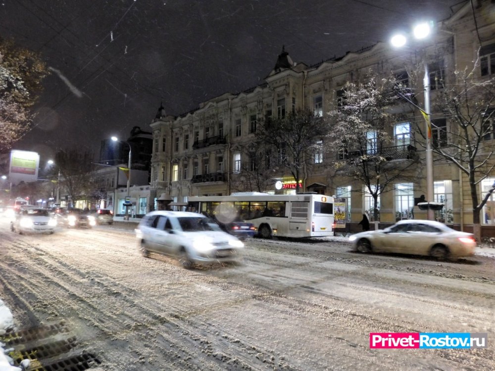 Донская автоинспекция призвала водителей быть осторожными из-за снегопада вечером с 12 февраля