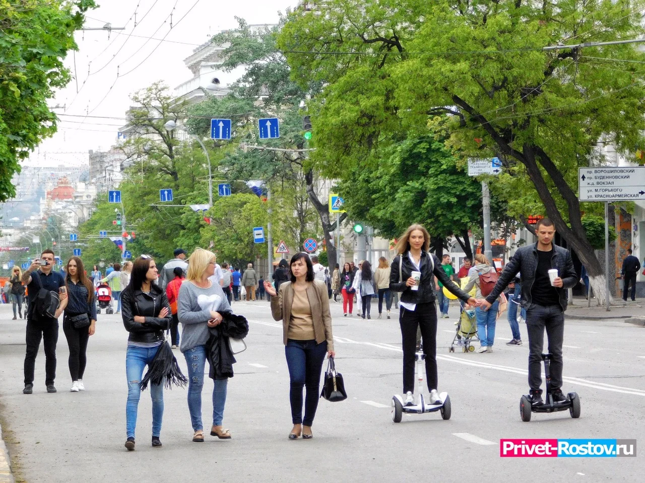 В Ростове несколько улиц перекроют на время первомайских демонстраций 1 мая