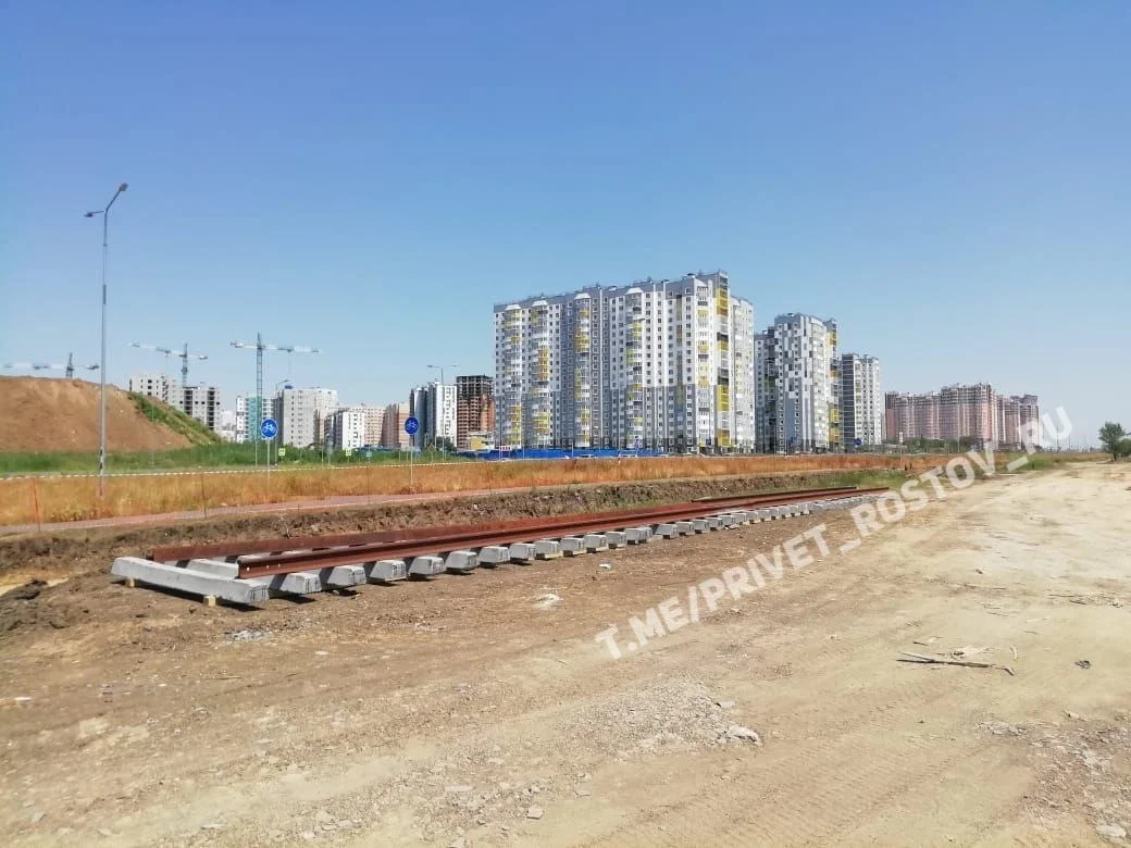 На Левенцовке в Ростове сорвали сроки строительства трамвайной линии