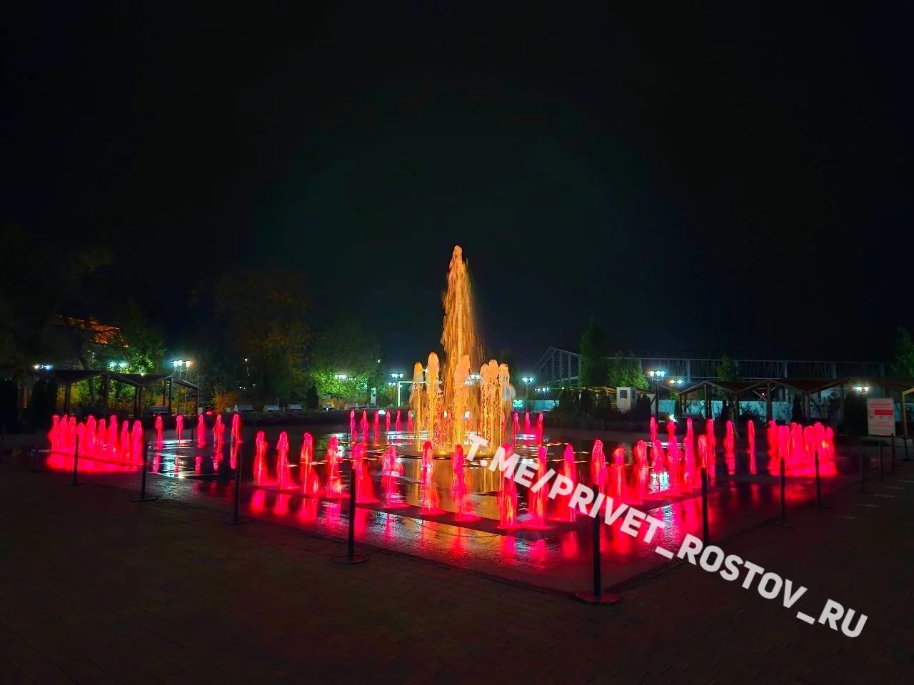 В Ростове-на-Дону сезон для городских фонтанов объявили открытым