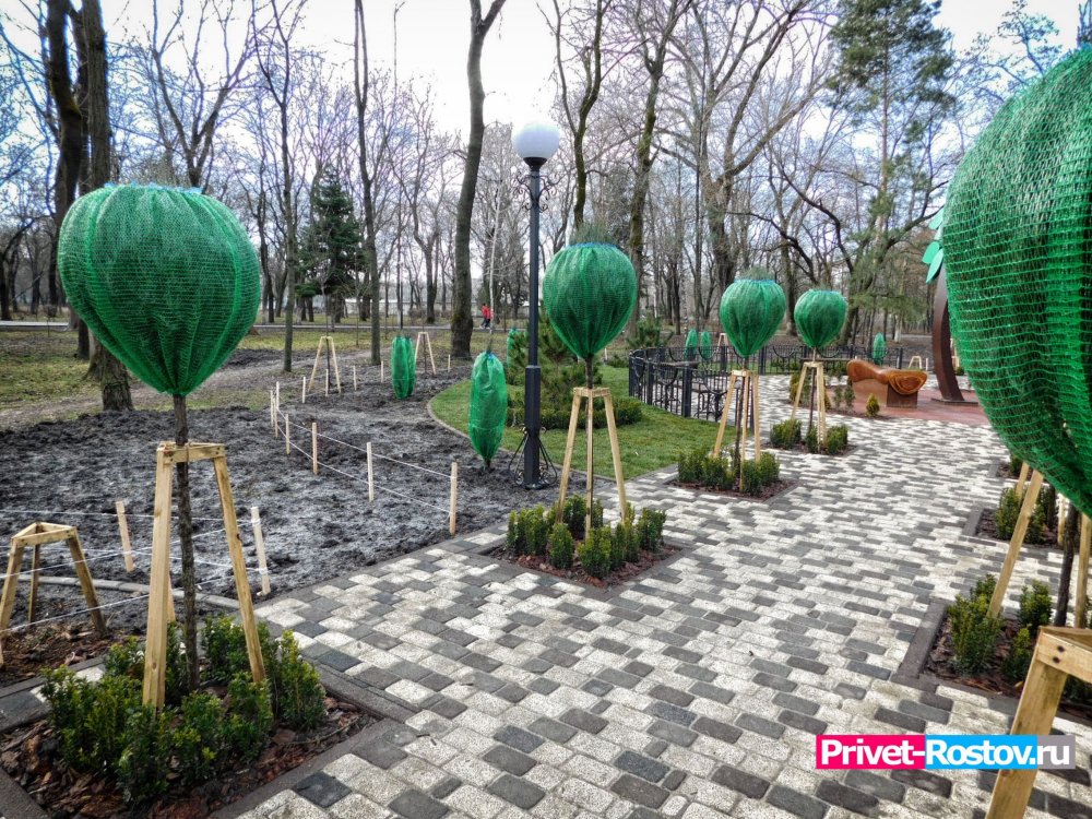 Архитектурно-парковая композиция «Солнечное дерево» в парке им. Н. Островского