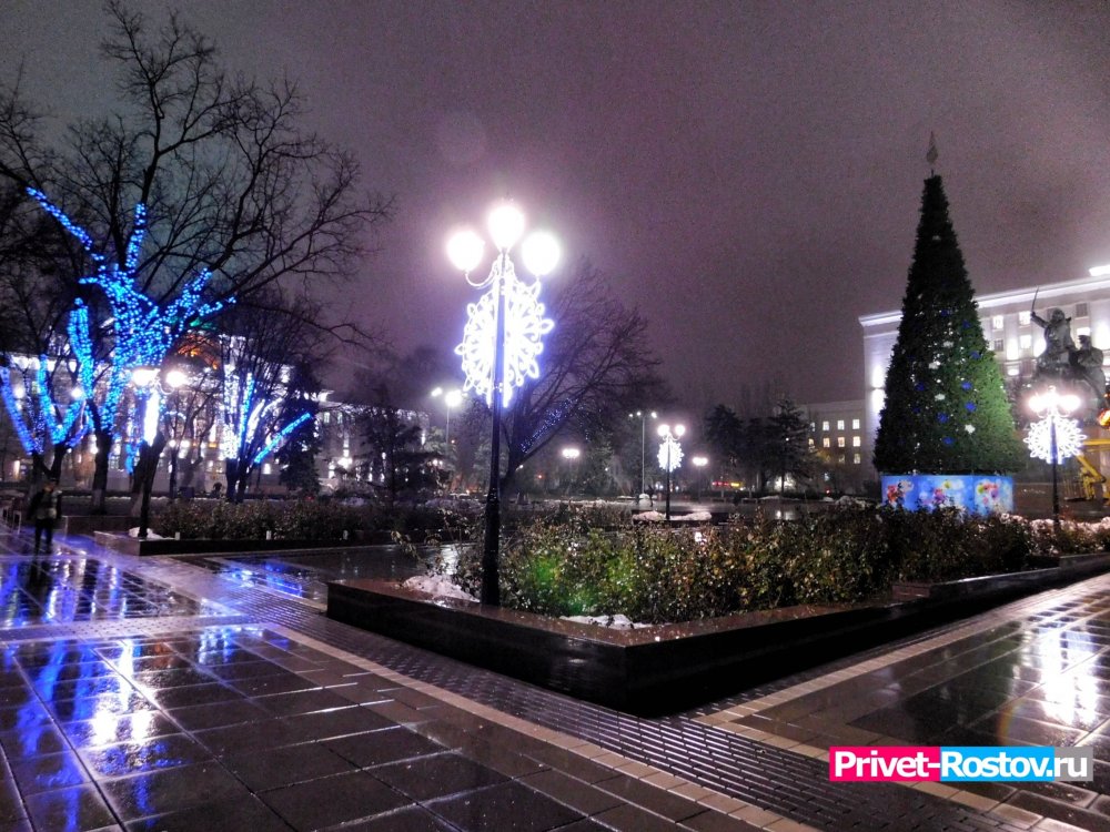 Мокрый вечерний Ростов 💦