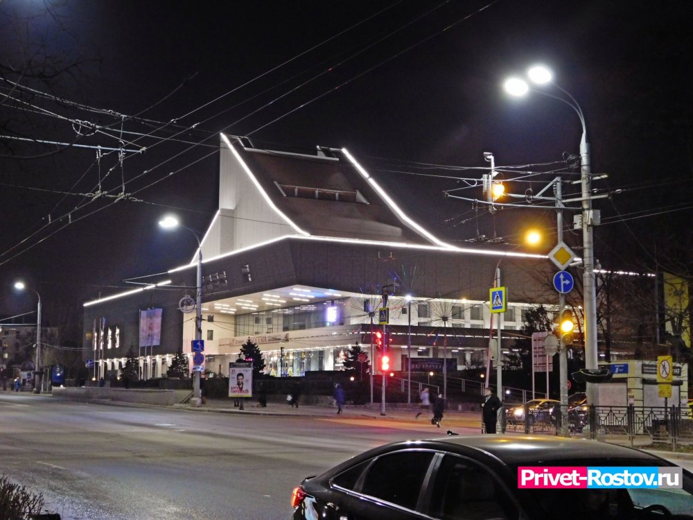 Вечерний фоторепортаж улиц Ростова, январь 2020