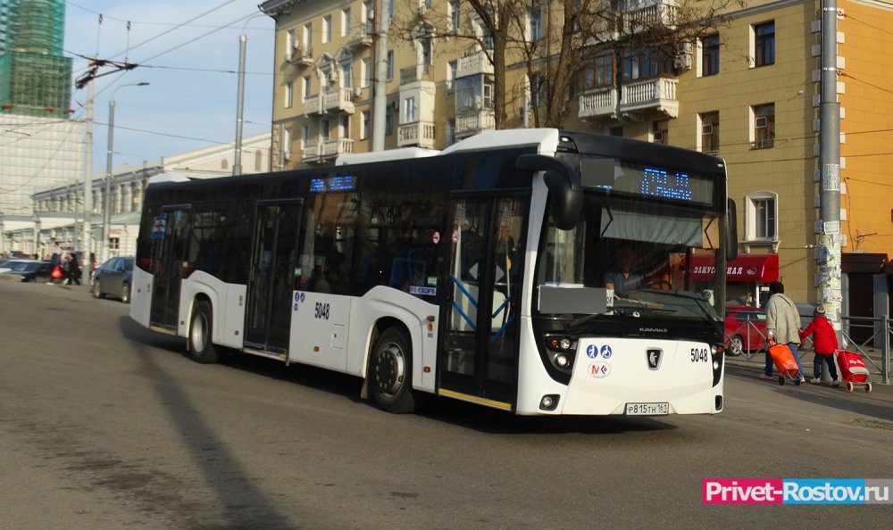 На Рождество общественный транспорт в Ростове будет ходить по измененным маршрутам