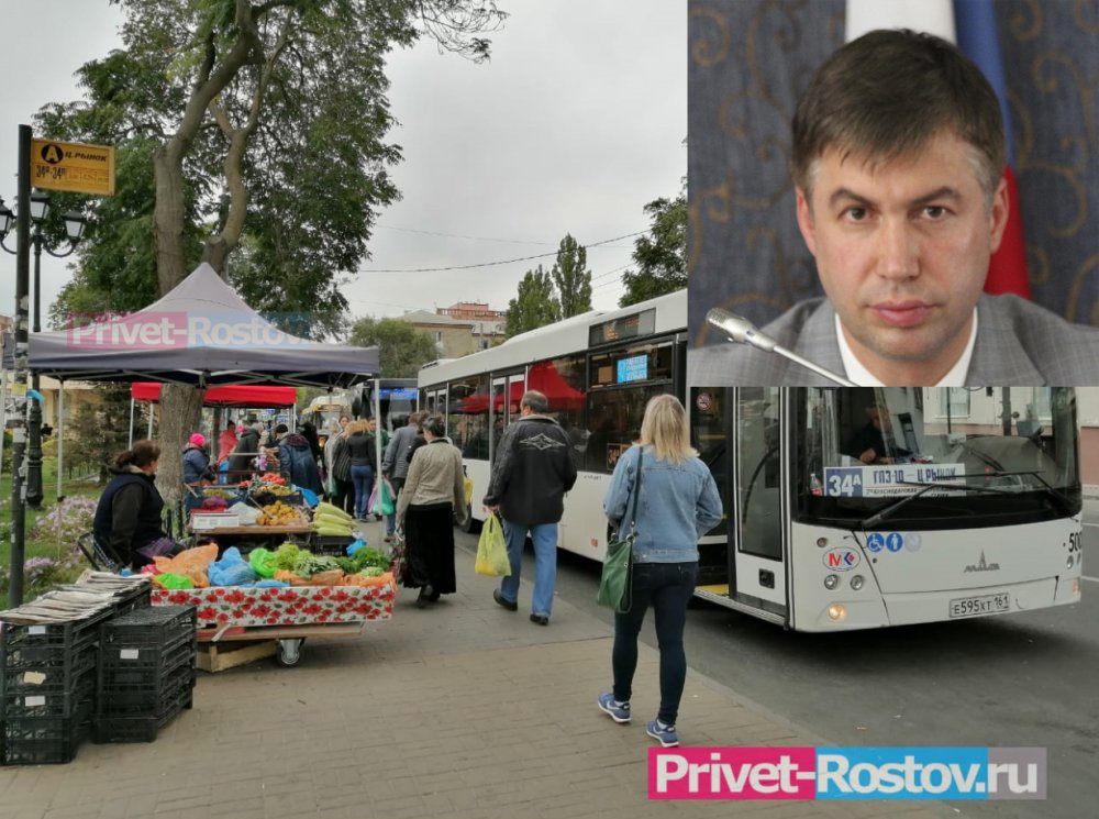 Упорядочить в Ростове уличную торговлю овощами и фруктами хочет градоначальник Логвиненко