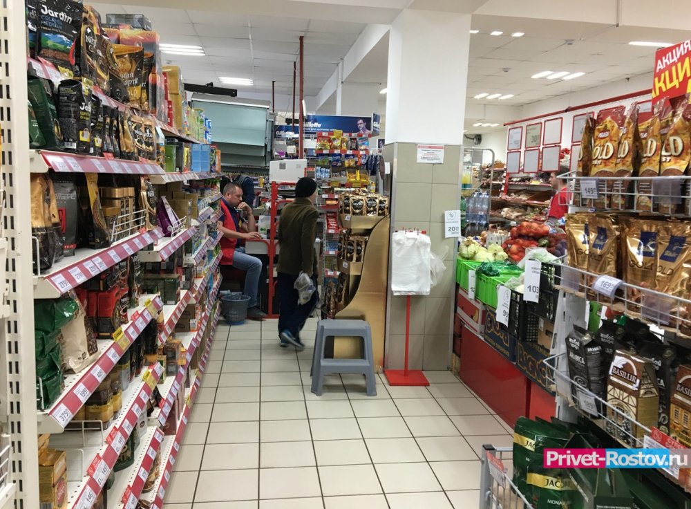В Ростове прекратилась массовая скупка продуктов населением