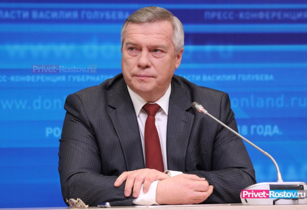 Губернатор Голубев ужесточил меры против коронавируса в Ростовской области