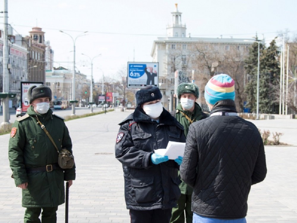 Количество патрулей из-за коронавируса увеличено в Ростове и области