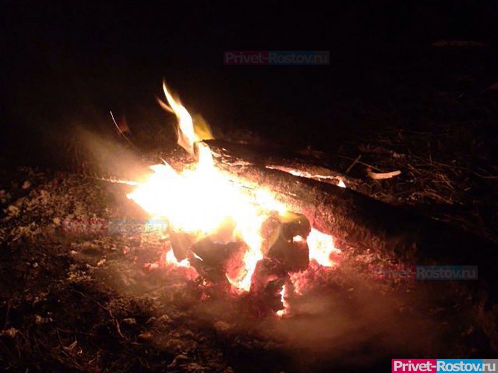 Разжигать костры запретили в Ростовской области