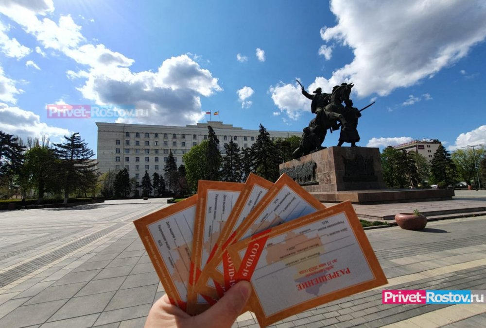 Ростовчанам разрешили в онлайн-режиме заказывать пропуск для передвижения по городу