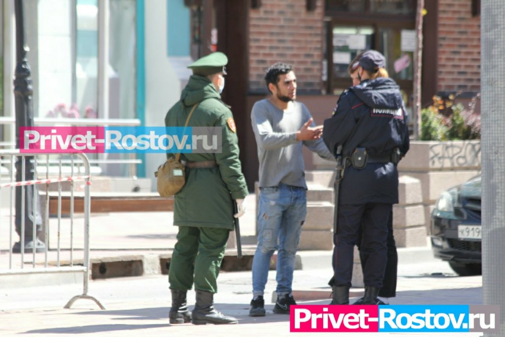За сутки больше 250 протоколов составили в Ростовской области за нарушение режима самоизоляции