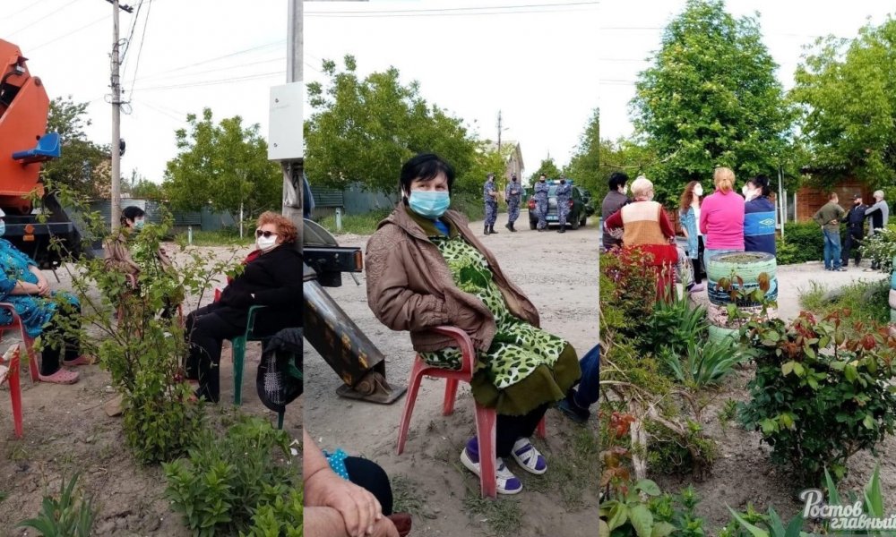 Сидячий митинг в Ростове устроили возмущенные жители