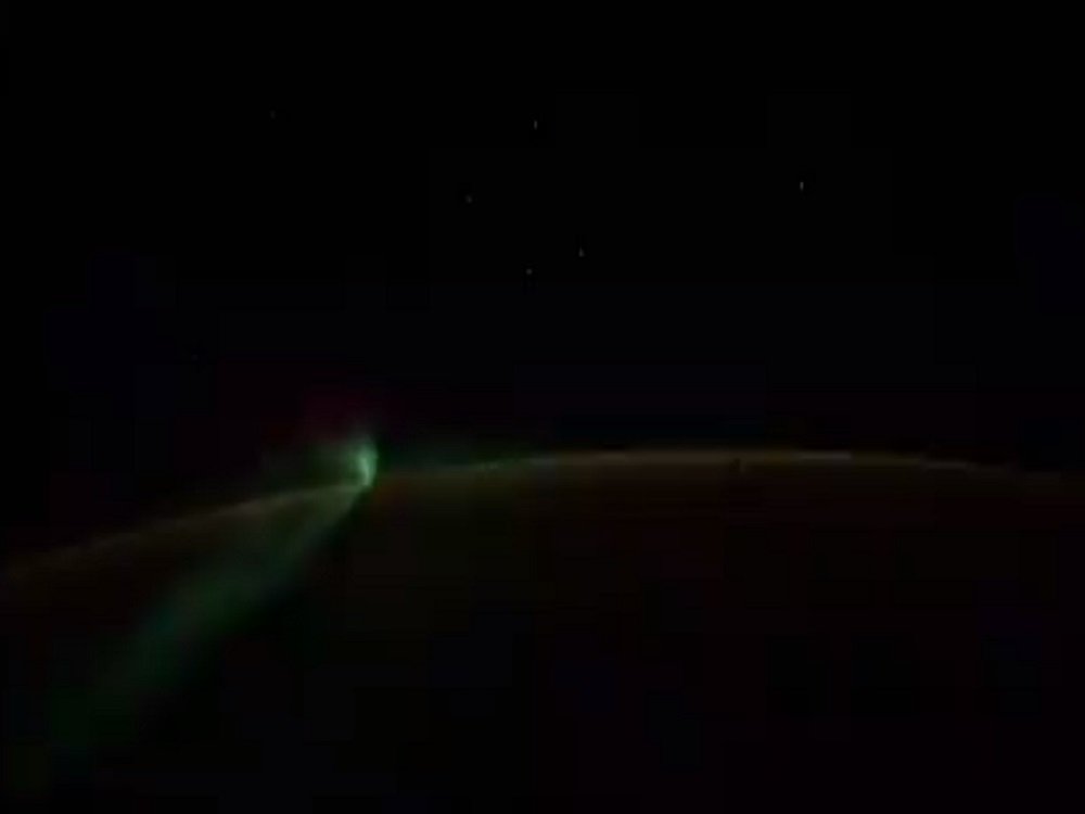 Российский космонавт Иван Вагнер обнародовал видео с НЛО