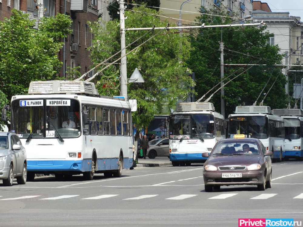 Восстановить троллейбусный маршрут № 21 попросил у властей ростовчанин