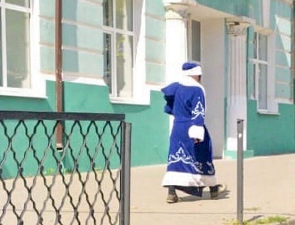 Дед Мороз уже начал бродить по Ростову