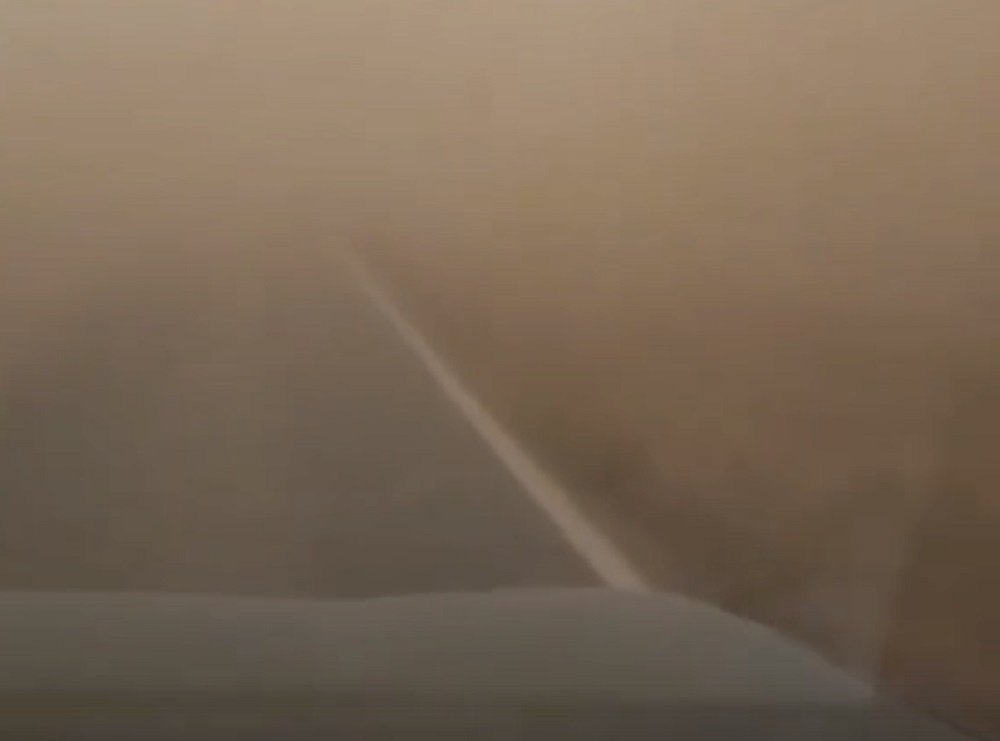 Нулевая видимость устанавливается на ростовских трассах из-за пыльной бури