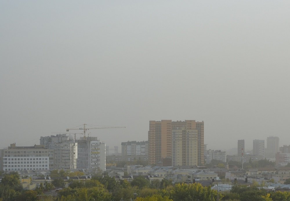 Пыльная буря снова накрывает Ростов