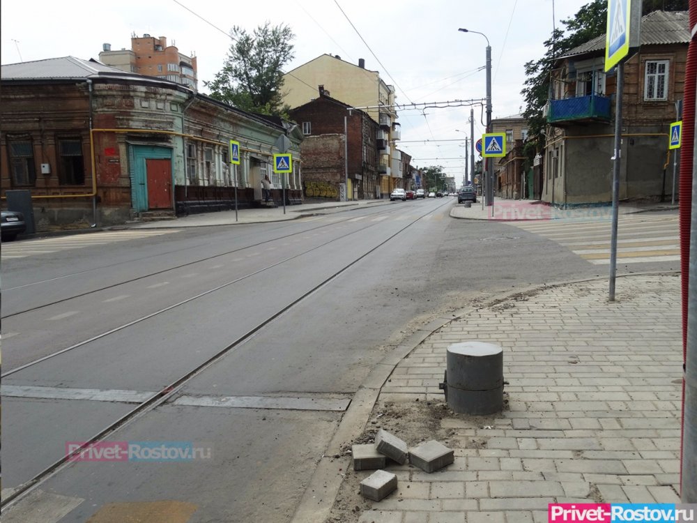 На реконструированной улице Станиславского планируют переложить трамвайные пути