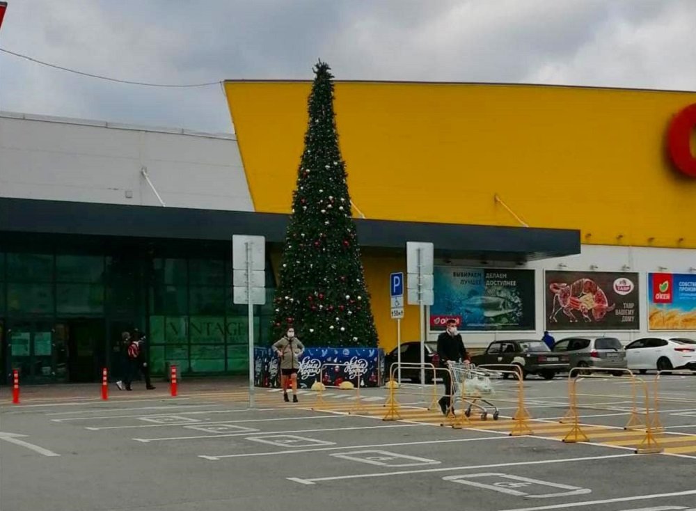 Ростовчан возмутила установка новогодней елки в начале ноября
