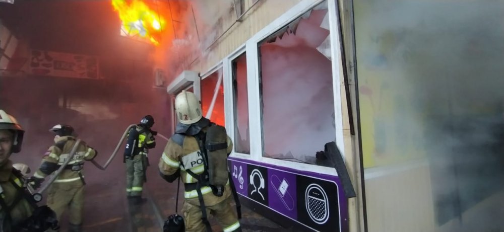 На сгоревшем рынке «Классик» в Ростове не соблюдали пожарную безопасность