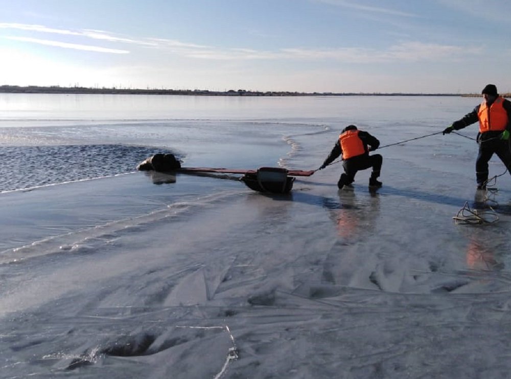 В Ростовской области мужчина чудом остался жив, провалившись под лед