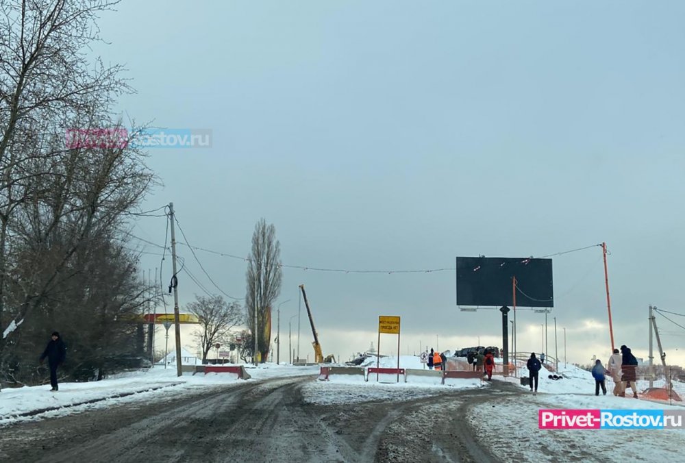 Без продуктов может остаться Ростов из-за закрытия моста на Малиновского