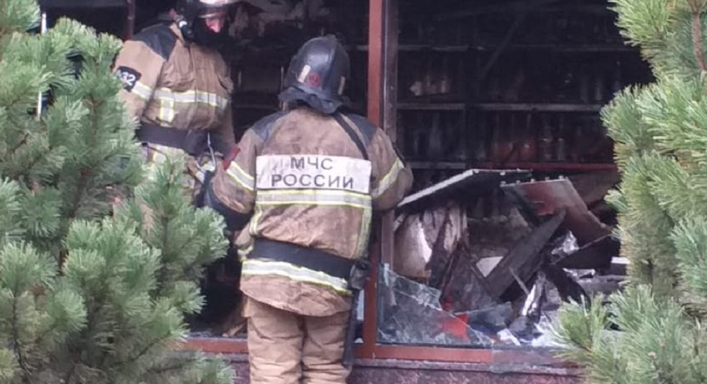 Как теперь выглядит сгоревший супермаркет «Кооператор Дона» в Ростове