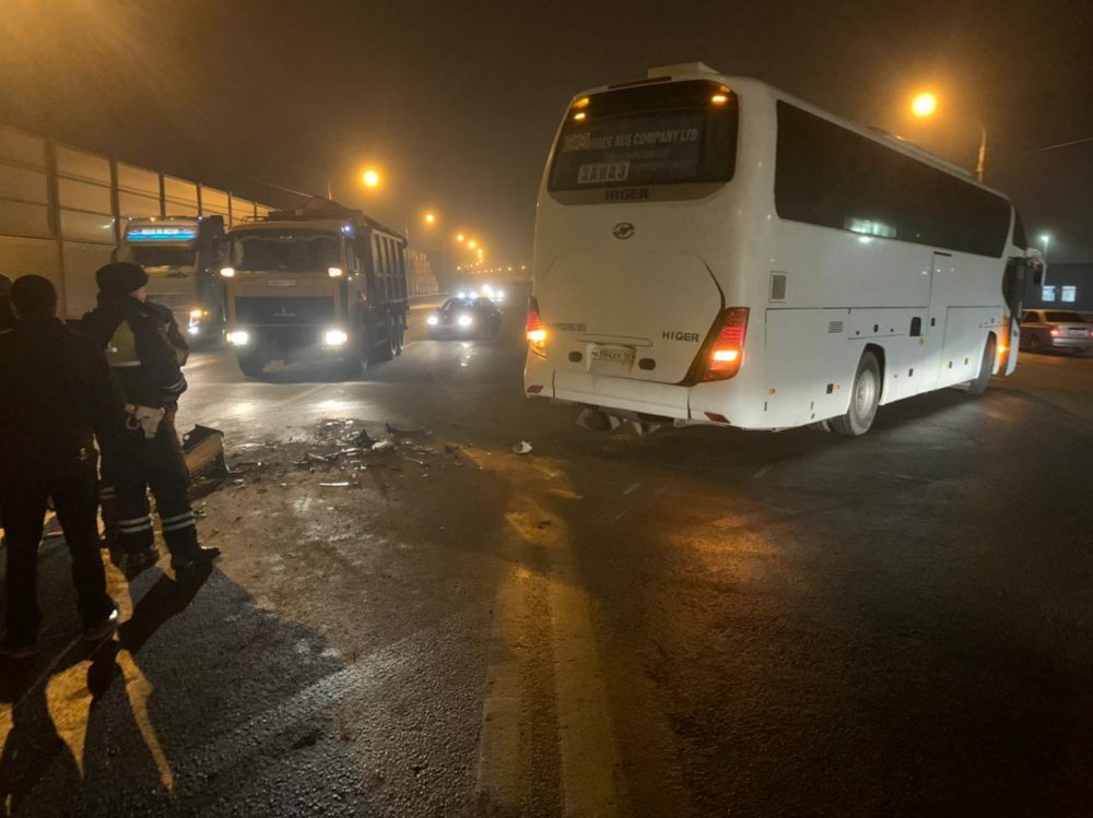 Рейсовый автобус попал в ДТП под Ростовом
