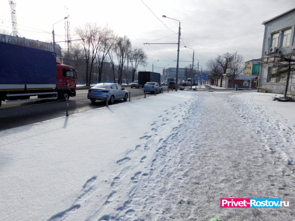 Морозы до -18 °C идут на Ростовскую область