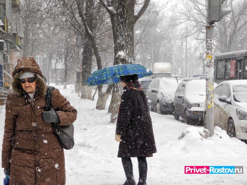 Крепкие морозы до -18 °C ударят в Ростовской области