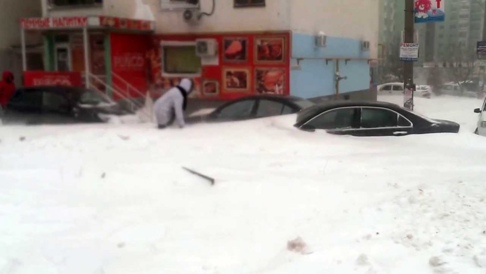 Обрушение сильнейшего снегопада на Ростовскую область ждут в ночь на пятницу