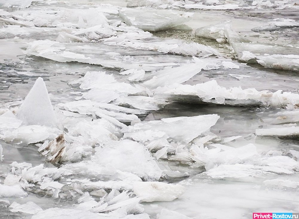 Больше 20 человек спасли с оторвавшейся льдины в Таганроге