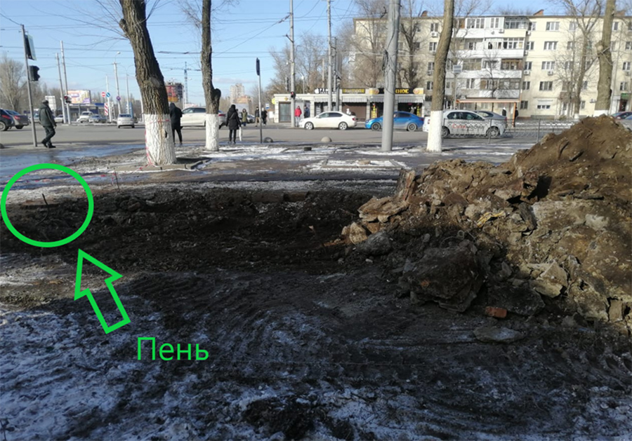 Власти Ростова прокомментировали возведение ларька на углу Стачки-Зорге