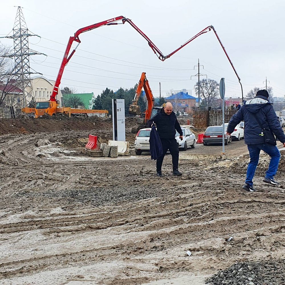 Фоторепортаж обстановки на мосту Малиновского в Ростове на 22 марта 2021г.