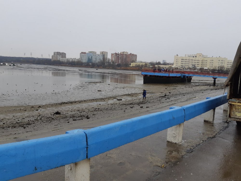 Вода полностью исчезла из Северного водохранилища в Ростове после прорыва
