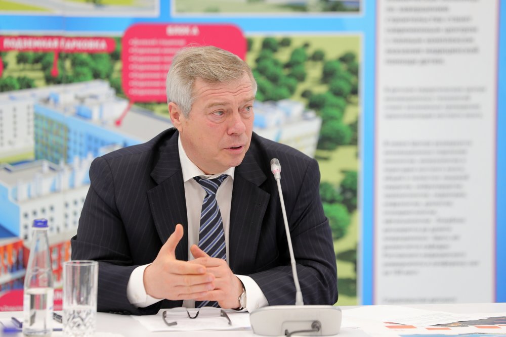 Губернатор Голубев отрапортовал о начале строительства детского хирургического центра инновационных технологий в Ростовской области
