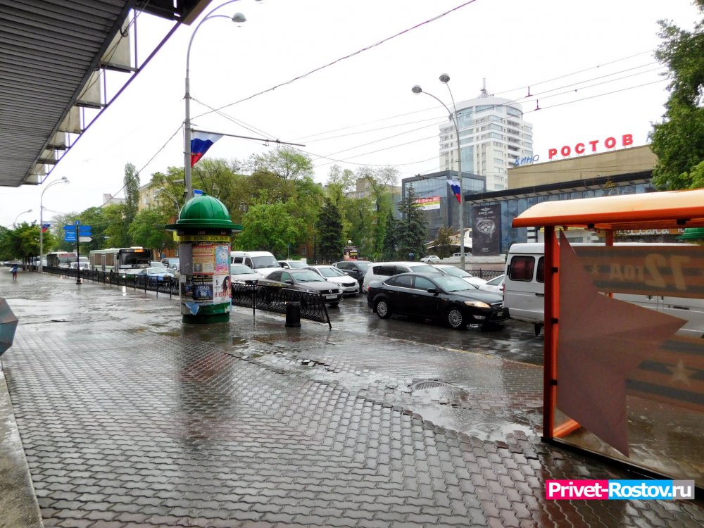 Дождливую и жаркую погоду обещают жителям Ростова-на-Дону