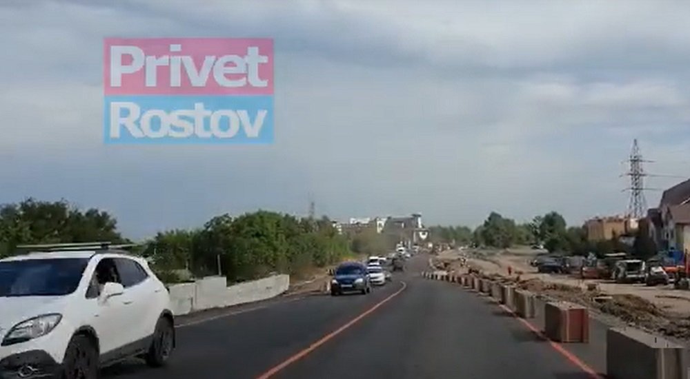 По новому мосту на Малиновского проехали первые автомобили