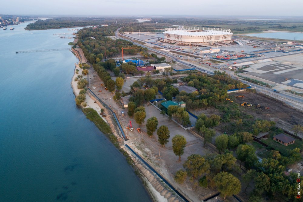 Гордума одобрила благоустройство территории восточнее стадиона «Ростов Арена»