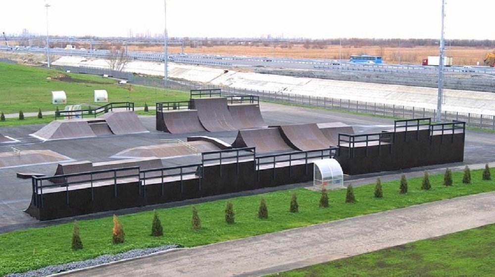 1 января в Ростове на Гребном канале откроют комплекс для занятий ВМХ и маунтинбайком