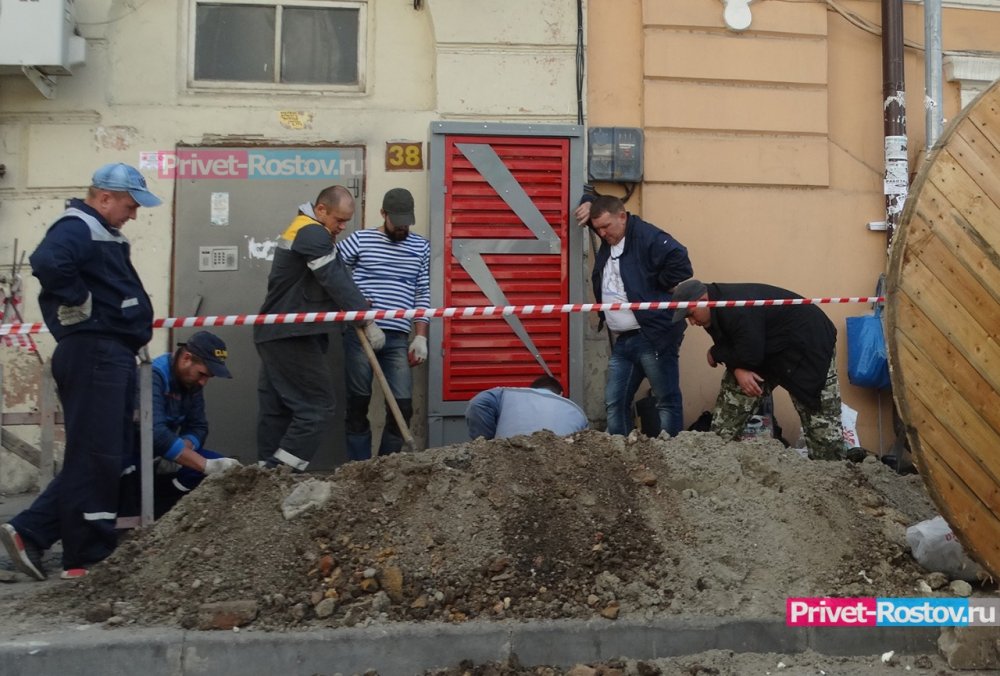 Благоустройство переулка Университетского в Ростове не смогли завершили в срок