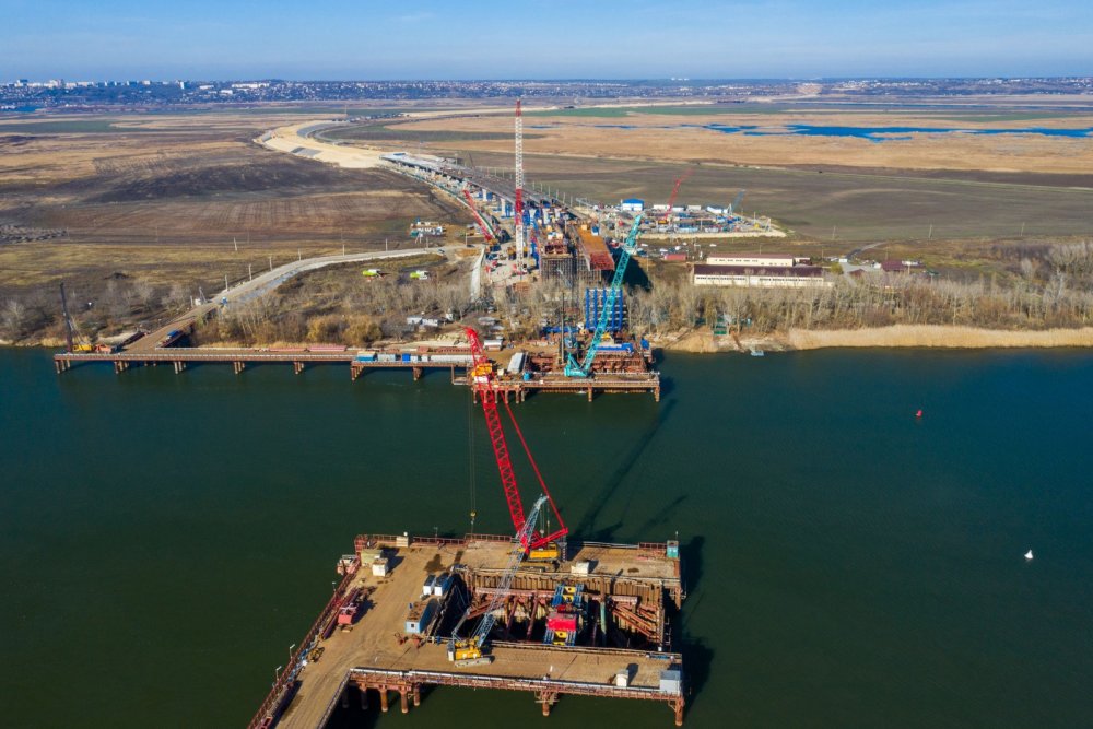 Вблизи Ростова-на-Дону начали строить новый мост