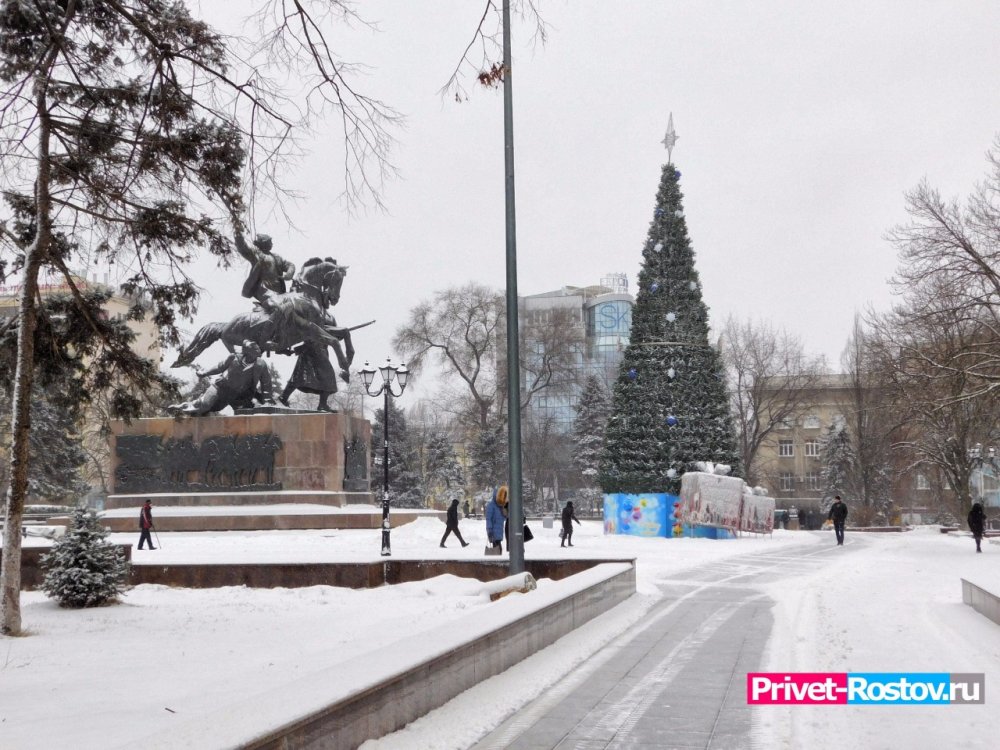 В воскресенье 2 января 2022 года в Ростове ожидается дождь с мокрым снегом