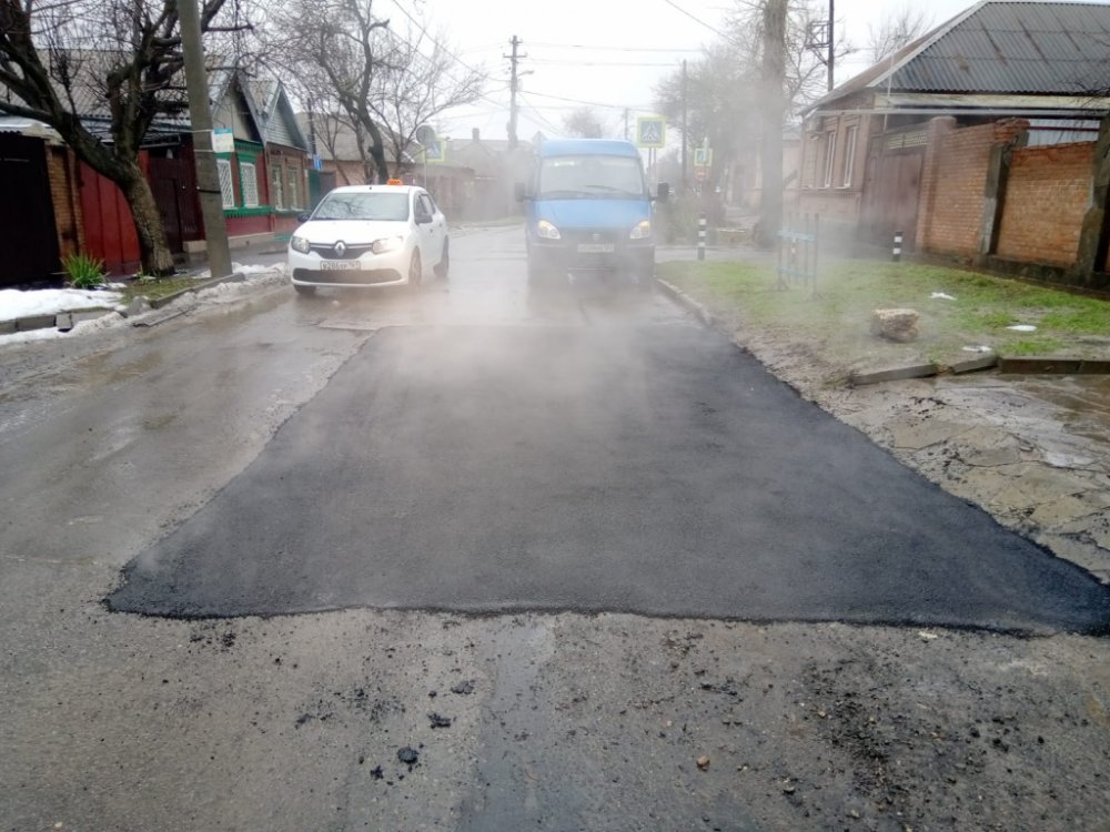 Власти Ростова отчитались о ремонте дорог после коммунальных раскопок в январе в 2022 году
