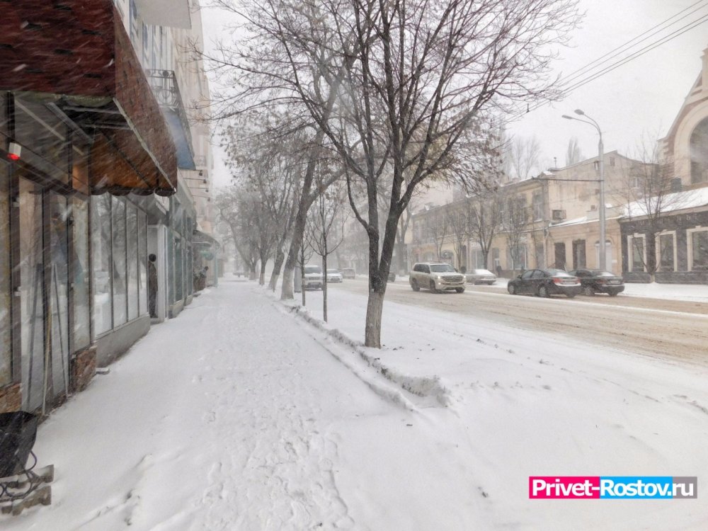 Дожди и снег ожидаются в Ростовской области в первую рабочую неделю января 2022 года